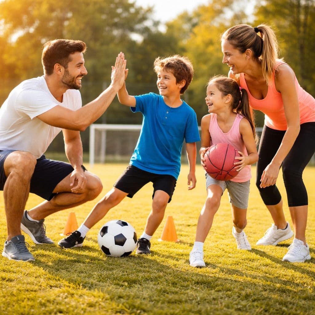 O papel dos pais na iniciação esportiva: como incentivar hábitos saudáveis desde cedo