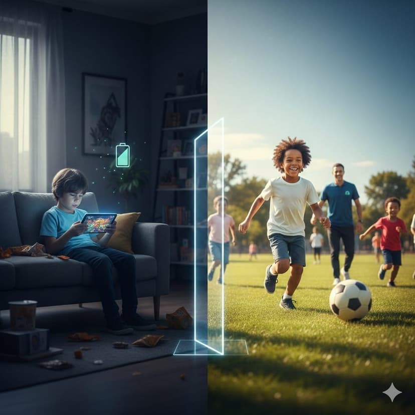 O Celular e o Sedentarismo Infantil: Como Incentivar a Atividade Física nas Crianças