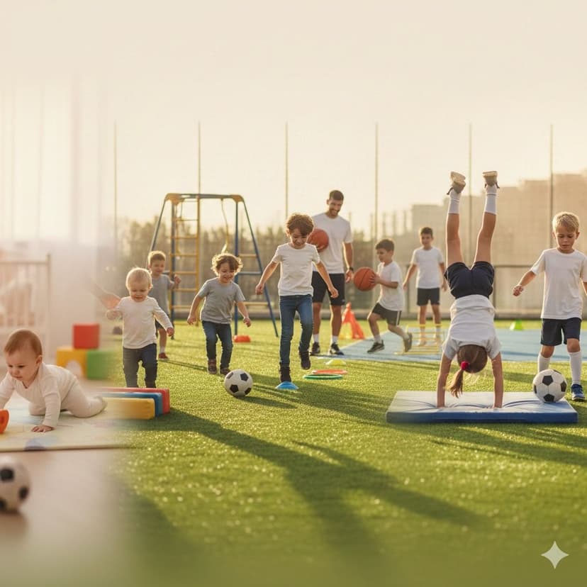 Desenvolvimento e Aprendizagem Motora: Etapas e Atividades Adequadas para Cada Fase da Infância